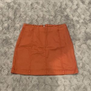 Wild Fable Orange Mini Skirt